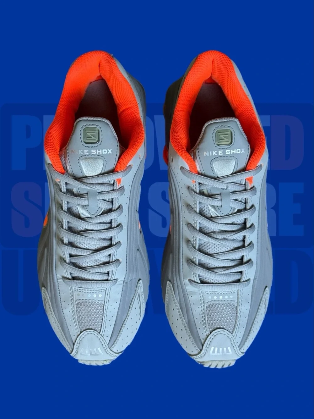 Nike Shox R4 GS’ Light Smoke Grey Crimson’